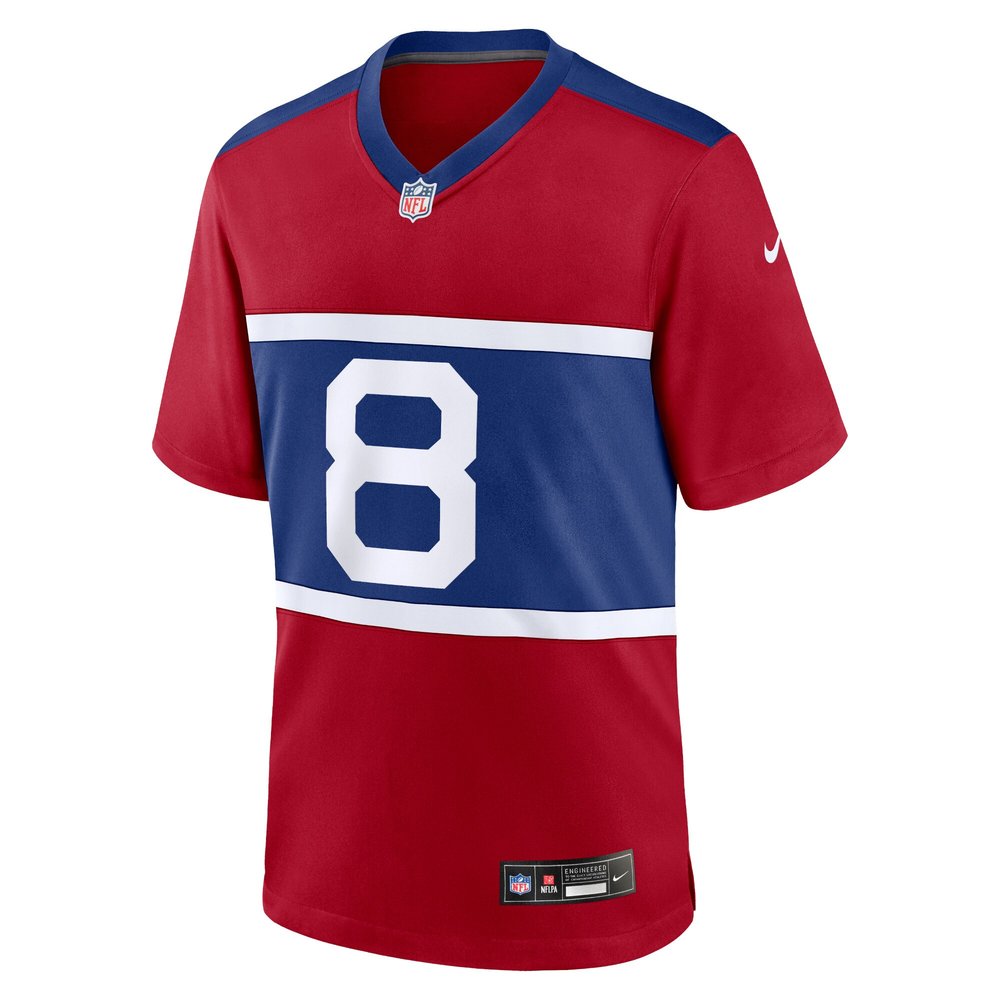 Men's New York Giants Daniel Jones Century Red Alternate Player Game Jersey Men's New York Giants Daniel Jones Century Red Alternate Player Game Jersey