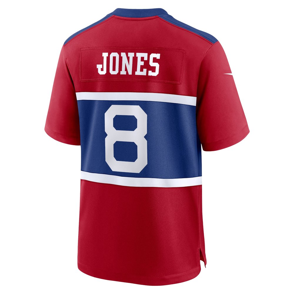 Men's New York Giants Daniel Jones Century Red Alternate Player Game Jersey Men's New York Giants Daniel Jones Century Red Alternate Player Game Jersey
