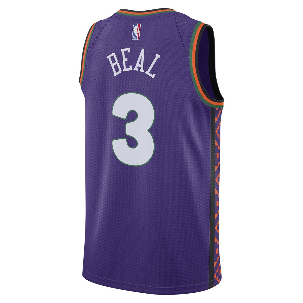 Unisex Phoenix Suns Bradley Beal Purple 2024/25 Swingman Player Jersey - City Edition Unisex Phoenix Suns Bradley Beal Purple 2024/25 Swingman Player Jersey - City Edition