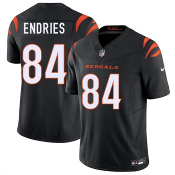 Youth Cincinnati Bengals #84 Jack Endries Black 2026 NFL Draft Vapor F.U.S.E. Limited Jersey