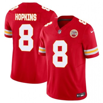 Men's Kansas City Chiefs #8 DeAndre Hopkins Red Alternate Vapor F.U.S.E. Limited Jersey Men's Kansas City Chiefs #8 DeAndre Hopkins Red Alternate Vapor F.U.S.E. Limited Jersey
