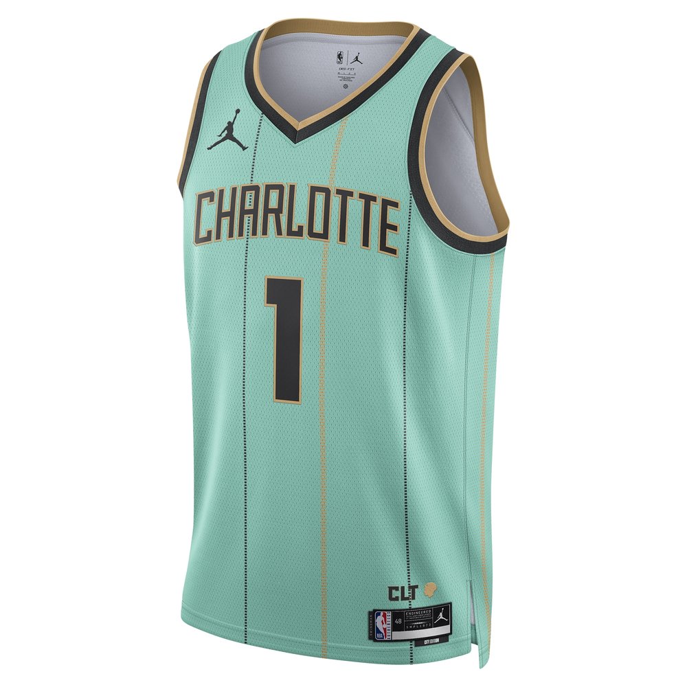 Unisex Charlotte Hornets LaMelo Ball Mint 2024/25 Swingman Player Jersey - City Edition Unisex Charlotte Hornets LaMelo Ball Mint 2024/25 Swingman Player Jersey - City Edition