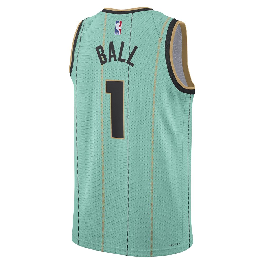 Unisex Charlotte Hornets LaMelo Ball Mint 2024/25 Swingman Player Jersey - City Edition Unisex Charlotte Hornets LaMelo Ball Mint 2024/25 Swingman Player Jersey - City Edition