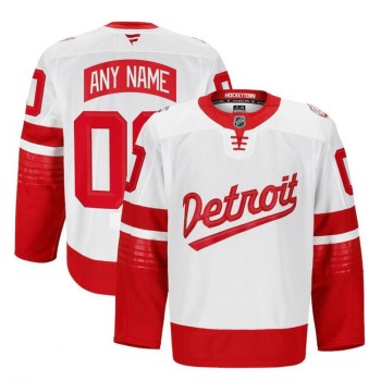 Youth Detroit Red Wings Custom White/Red 2024-25 Stadium Series Patch Stitched Jersey Youth Detroit Red Wings Custom White/Red 2024-25 Stadium Series Patch Stitched Jersey