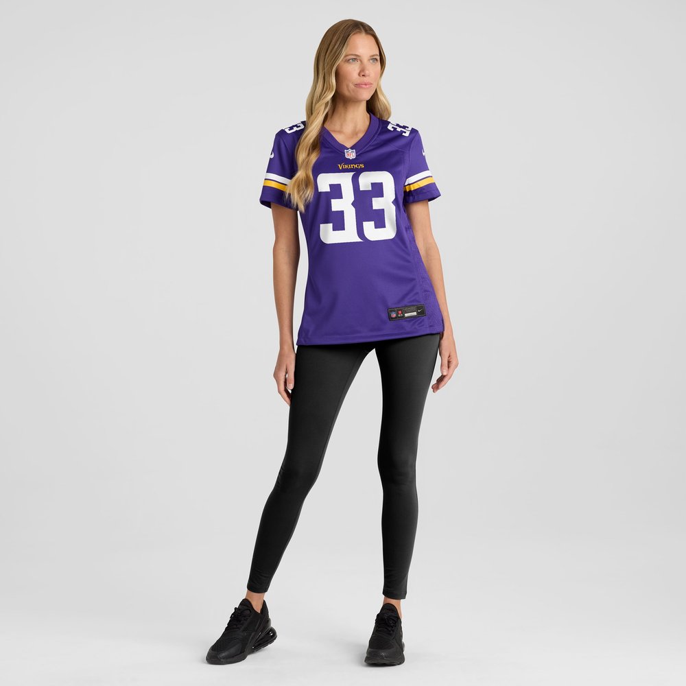 Women's Aaron Jones Purple Minnesota Vikings Game Player Jersey Women's Aaron Jones Purple Minnesota Vikings Game Player Jersey