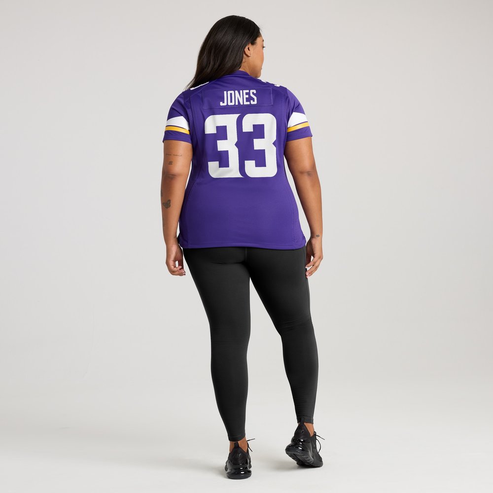 Women's Aaron Jones Purple Minnesota Vikings Game Player Jersey Women's Aaron Jones Purple Minnesota Vikings Game Player Jersey