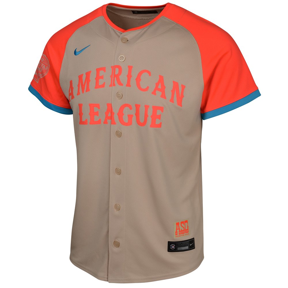 Youth American League #99 Aaron Judge Cream 2024 MLB All-Star Game Limited Player Jersey Youth American League #99 Aaron Judge Cream 2024 MLB All-Star Game Limited Player Jersey