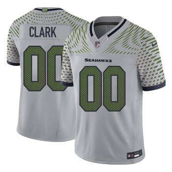 Youth Seattle Seahawks Bud Clark Gray 2026 NFL Draft Rivalries Collection Vapor F.U.S.E. Limited Jersey