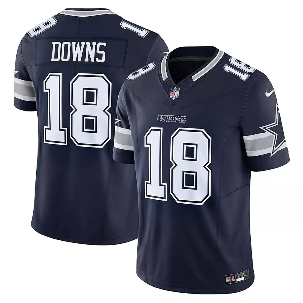 Men's Dallas Cowboys Caleb Downs Navy 2026 NFL Draft Vapor F.U.S.E. Limited Jersey