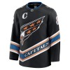 Men's Washington Capitals #8 Alexander Ovechkin Black Alternate 50th Anniversary Premium Jersey