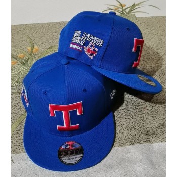 Texas Rangers Snapback Hat Texas Rangers Snapback Hat