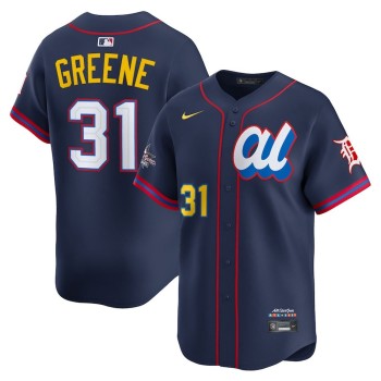 Men's American League #31 Riley Greene Nike Navy 2025 All-Star Edition Limited Player Jersey Men's American League #31 Riley Greene Nike Navy 2025 All-Star Edition Limited Player Jersey