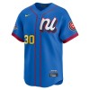 Youth National League #30 Kyle Tucker Nike Blue 2025 All-Star Edition Limited Player Jersey