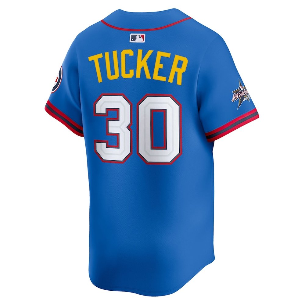 Youth National League #30 Kyle Tucker Nike Blue 2025 All-Star Edition Limited Player Jersey Youth National League #30 Kyle Tucker Nike Blue 2025 All-Star Edition Limited Player Jersey