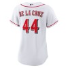 Women's Cincinnati Reds #44 Elly De La Cruz Nike White Home Replica Jersey