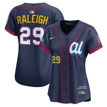 Women's American League #29 Cal Raleigh Nike Navy 2025 All-Star Edition Limited Player Jersey Women's American League #29 Cal Raleigh Nike Navy 2025 All-Star Edition Limited Player Jersey