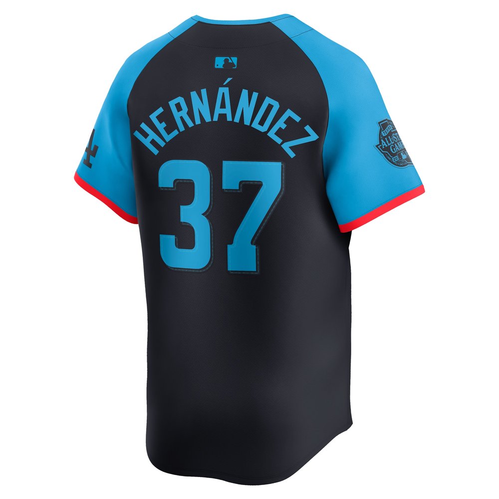 Men's National League Teoscar Hernandez Navy 2024 MLB All-Star Game Limited Player Jersey Men's National League Teoscar Hernandez Navy 2024 MLB All-Star Game Limited Player Jersey