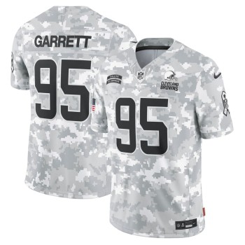 Men's Cleveland Browns Myles Garrett Arctic Camo 2024 Salute to Service Limited Jersey Men's Cleveland Browns Myles Garrett Arctic Camo 2024 Salute to Service Limited Jersey