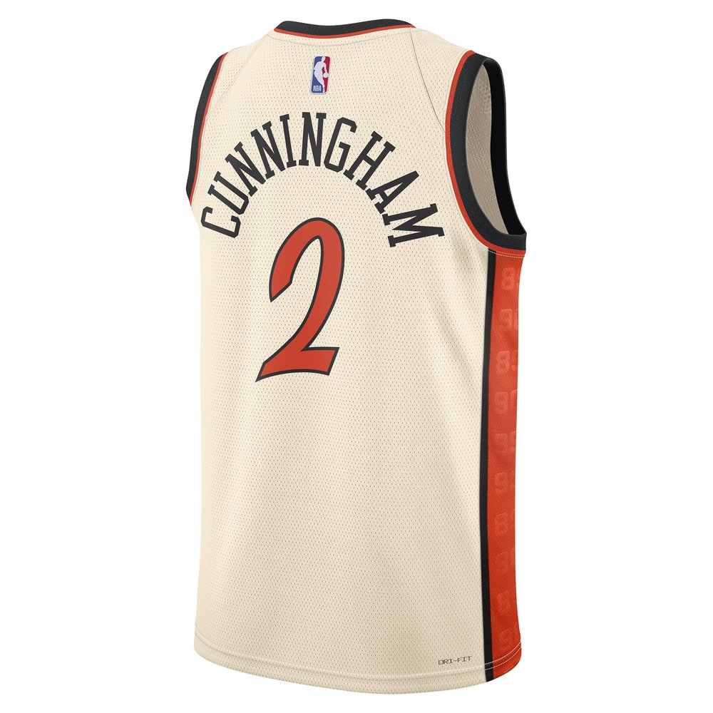 Unisex Detroit Pistons Cade Cunningham White 2024/25 Swingman Player Jersey - City Edition Unisex Detroit Pistons Cade Cunningham White 2024/25 Swingman Player Jersey - City Edition