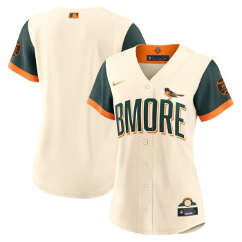 Women's Baltimore Orioles Nike Natural 2026 City Connect Stadium Jersey