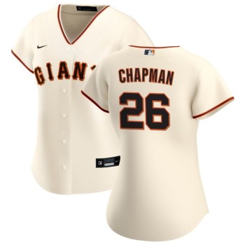 Women's San Francisco Giants #26 Matt Chapman Nike Cream Home Limited Player Jersey Women's San Francisco Giants #26 Matt Chapman Nike Cream Home Limited Player Jersey
