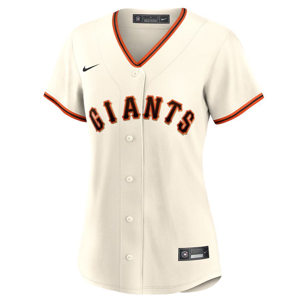 Women's San Francisco Giants #5 Mike Yastrzemski Nike Cream Home Replica Player Jersey Women's San Francisco Giants #5 Mike Yastrzemski Nike Cream Home Replica Player Jersey