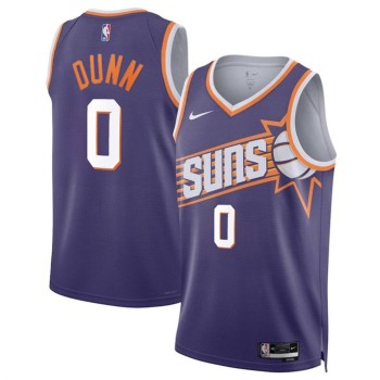 Men's Phoenix Suns #0 Ryan Dunn Purple 2024 Draft Icon Edition Stitched Basketball Jersey Men's Phoenix Suns #0 Ryan Dunn Purple 2024 Draft Icon Edition Stitched Basketball Jersey