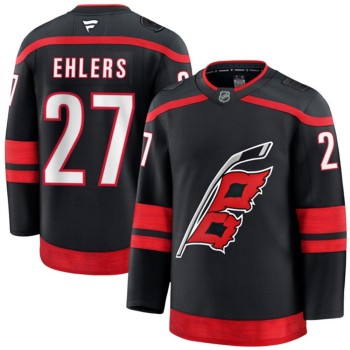Youth Carolina Hurricanes #27 Nikolaj Ehlers Black 2024-25 Home Stitched Hockey Jersey Youth Carolina Hurricanes #27 Nikolaj Ehlers Black 2024-25 Home Stitched Hockey Jersey