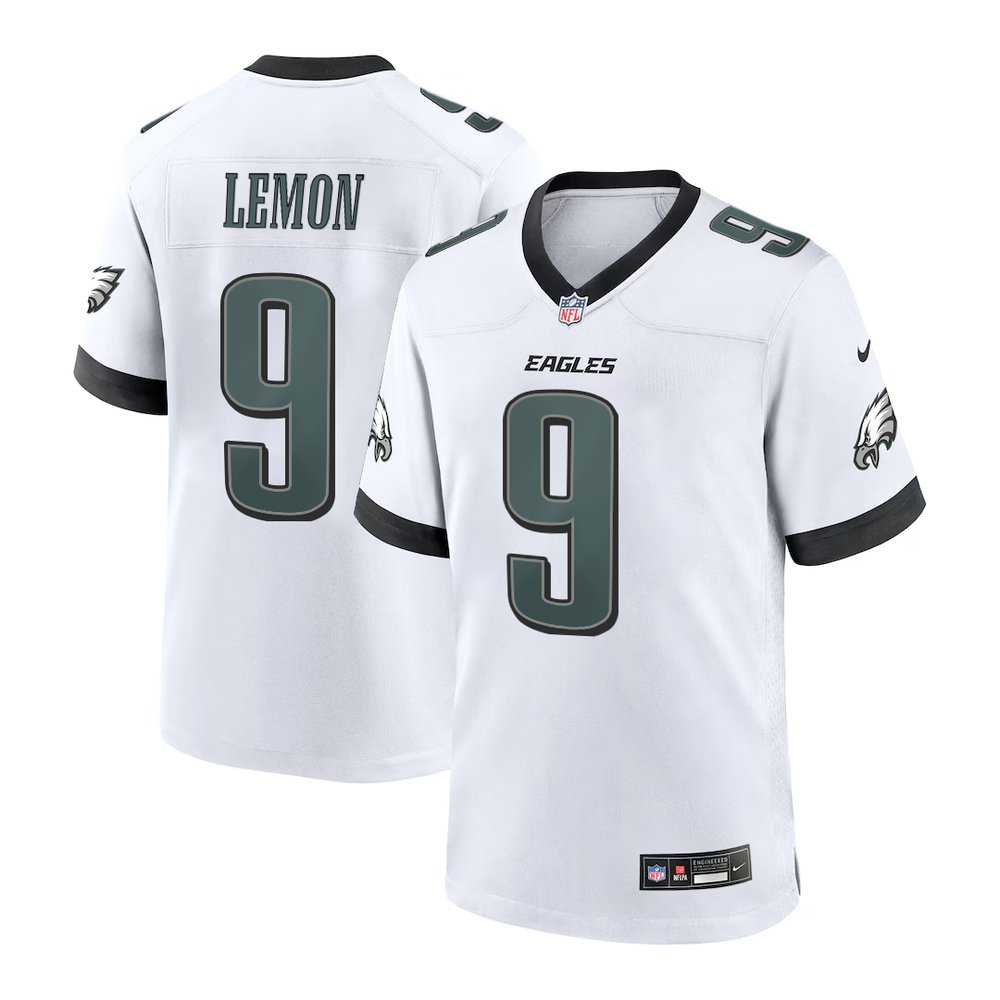 Youth Philadelphia Eagles Makai Lemon White 2026 NFL Draft Game Jersey