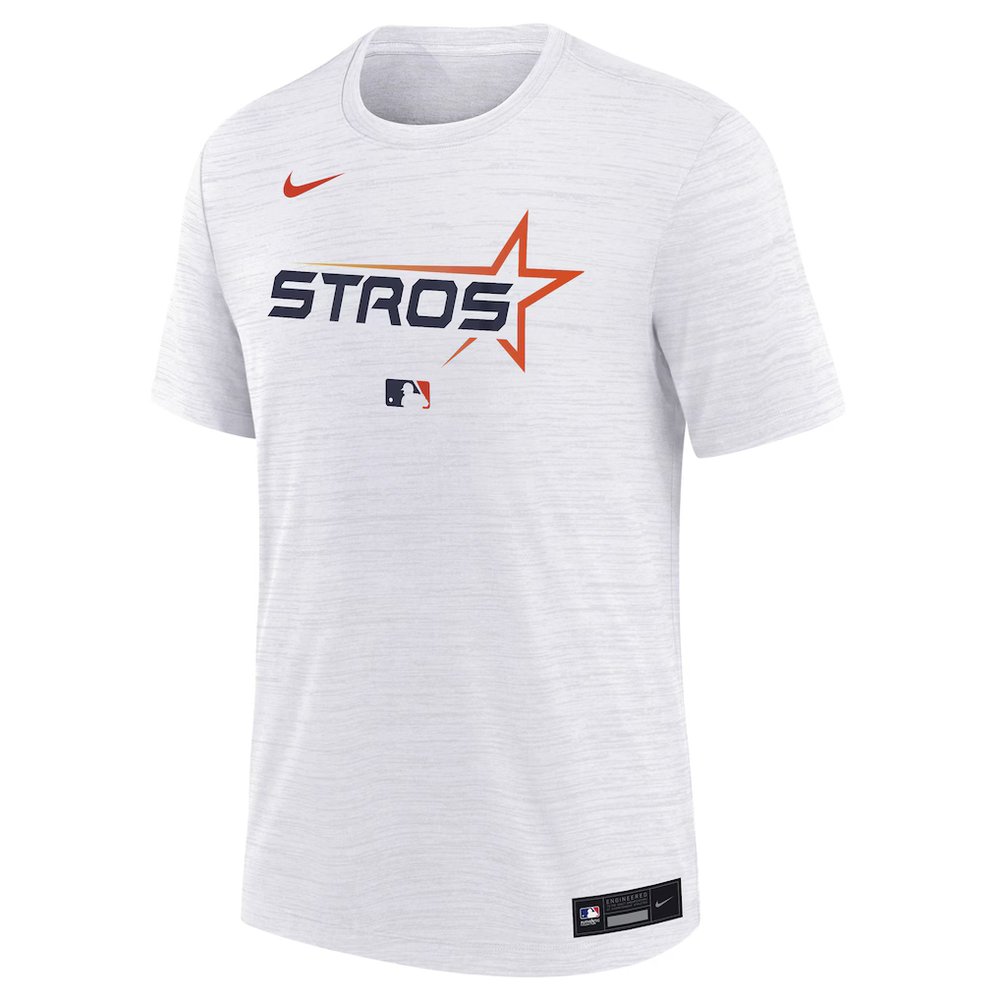 Youth Houston Astros White City Connect Authentic Collection Velocity Performance T-Shirt Youth Houston Astros White City Connect Authentic Collection Velocity Performance T-Shirt