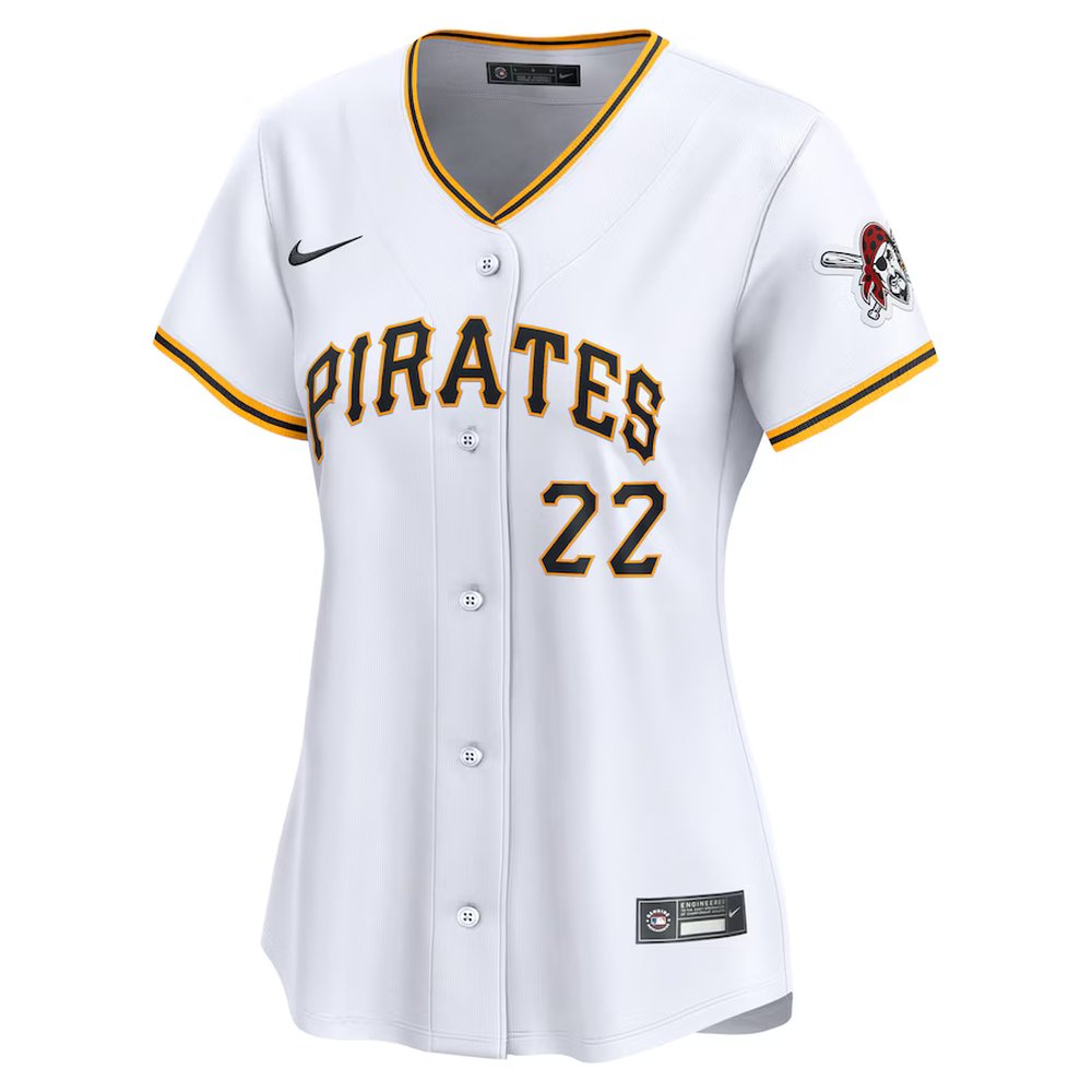 Women's Pittsburgh Pirates #22 Andrew McCutchen White Home Limited Player Jersey Women's Pittsburgh Pirates #22 Andrew McCutchen White Home Limited Player Jersey