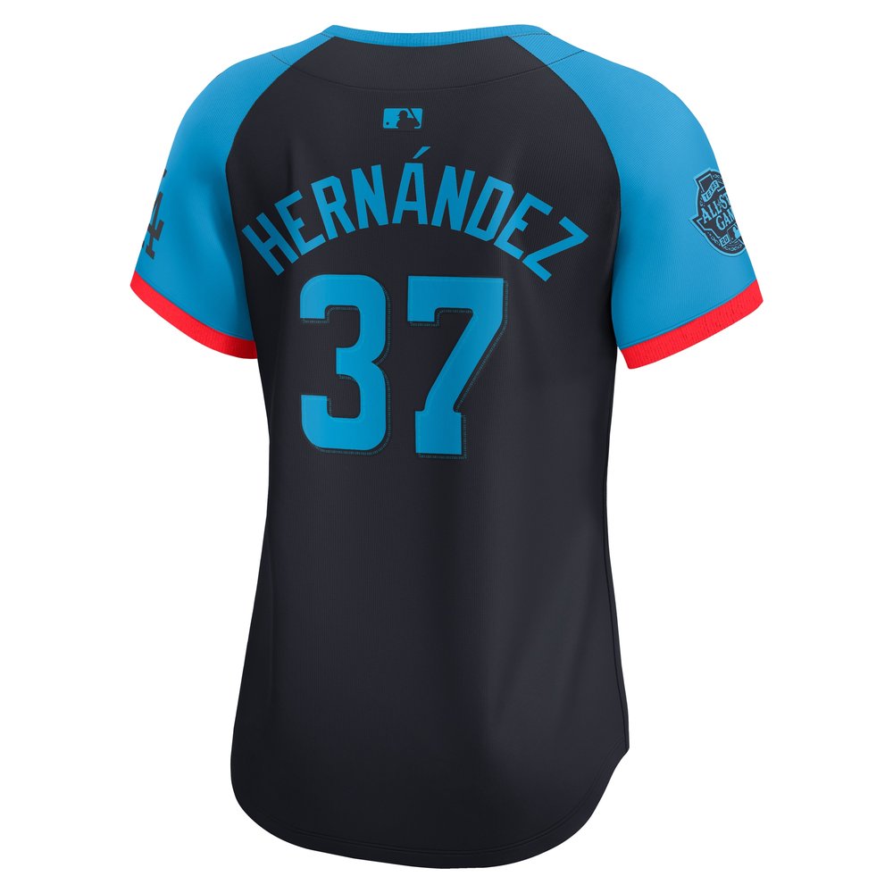 Women's National League Teoscar Hernandez Navy 2024 MLB All-Star Game Limited Player Jersey Women's National League Teoscar Hernandez Navy 2024 MLB All-Star Game Limited Player Jersey