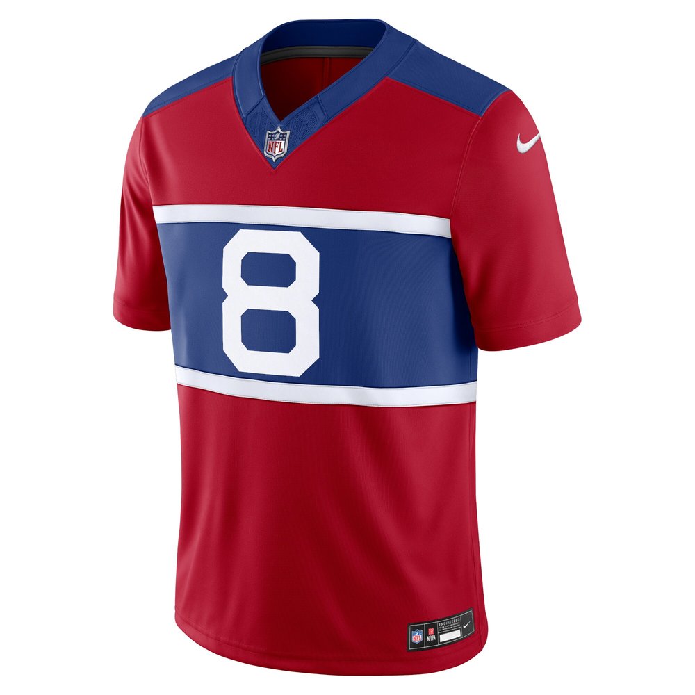 Men's New York Giants Daniel Jones Century Red Alternate Vapor F.U.S.E. Limited Jersey Men's New York Giants Daniel Jones Century Red Alternate Vapor F.U.S.E. Limited Jersey