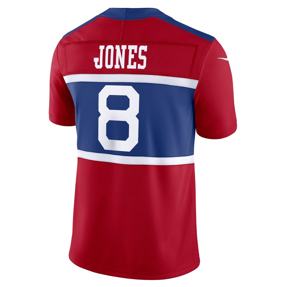 Men's New York Giants Daniel Jones Century Red Alternate Vapor F.U.S.E. Limited Jersey Men's New York Giants Daniel Jones Century Red Alternate Vapor F.U.S.E. Limited Jersey